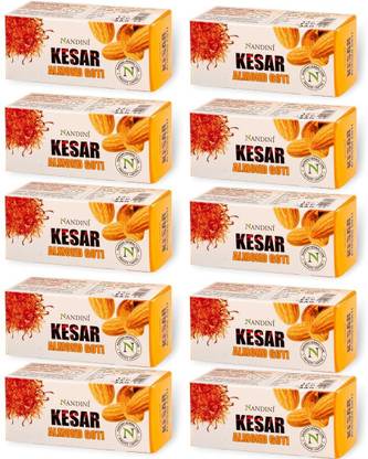 Nandini Almond Kesar Goti Pack Of 10