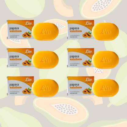 Liv Healthy Complexion Papaya Soap