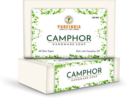 pureindia Handmade Soap for All day freshness-Pack of 2