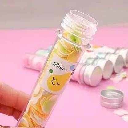 otia Portable Paper Soap Sheets in Fruit Design Tubes – Travel Friendly 1Pc