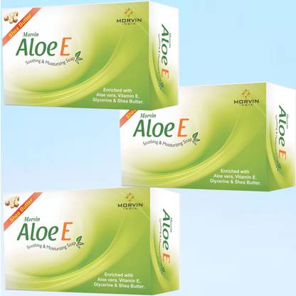 NG MART NG ALOE - E ALOEVERA EXTRACT SOAP PACK OF - 3