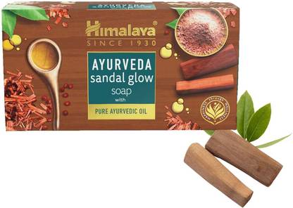 HIMALAYA AYURVEDA SANDAL GLOW SOAP 125G IND