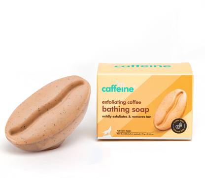 mCaffeine Coffee Bathing Soap 75g (Pack of 2)