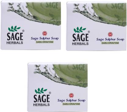 Sage Herbals Sulphur Soap Pack Of 3