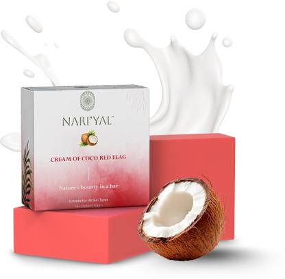 NARIYAL Cream of Coco Red Flag Soap