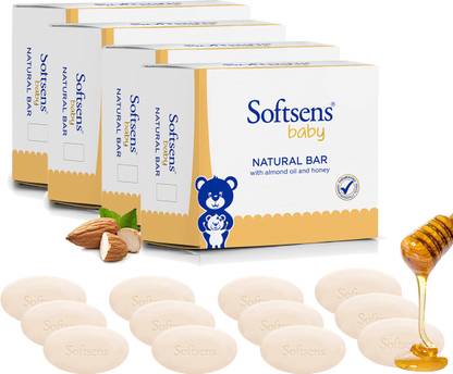 Softsens Natural Bar Multipack (300gx4)