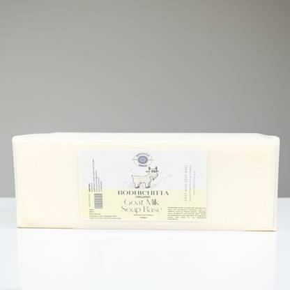 Bodhichitta Goat Milk Soap Base Melt & Pour 100% Pure & Natural Pack of 1kg