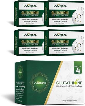 LA Organo ग्लूटाथिओन स्किन व्हाइटनिंग सोप
