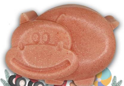 The Boom bath Kids Hippo Soap | 100% Natural Handmade Soap Paraben & Sulphate Free | Pink