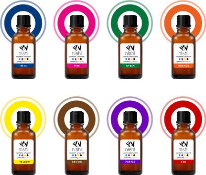 Perfect Ayurved Water Soluble Liquid Soap Making Colors for Melt & Pour Soaps 30ml Each