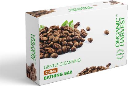 Organic Harvest Gentle Cleansing Bathing Bar: Coffee