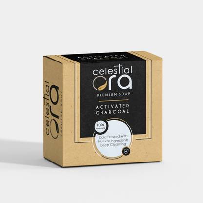 celestial ora Premium Soap Hand Made Soap Activated Charcoal Soap