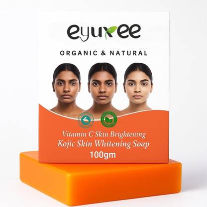eyuxee skincare kojic skin whitening soap (100 g)