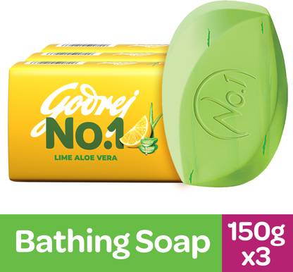Godrej No.1 Lime & Aloe Vera Bath Soap