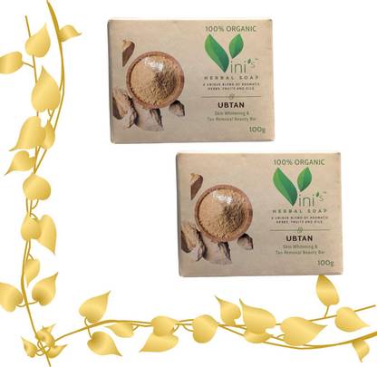 VINI'S HERBAL SOAP Bath Soap Combo | Best Ubtan Soap for Tan Removal & Skin Whitening H29