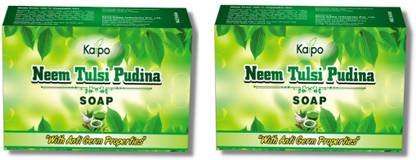 KAIPO Supurbe Quality Neem Tulsi Pudina Soap ( 2x100=200g )