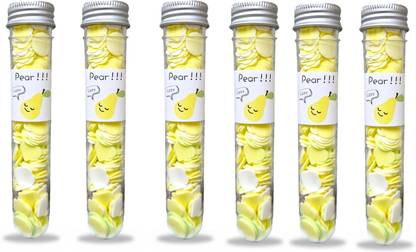 Cursive Combo of Travel Paper Soap, Flower-Heart Design Bottle