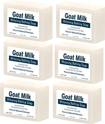 bavri Goat Milk Whitening Bathing Soap (100gm) (6 Pcs)