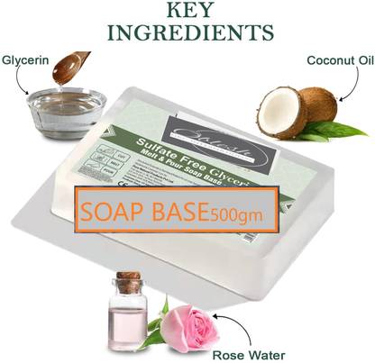 OBLESH A49Soap Base Bar For Soap Making Melt & Pour Glycerine Soap Base