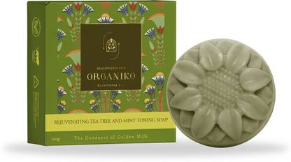 organiko Skin Care Nourishing Deep Cleansing Soap For All Skin Types (Tea Tree)