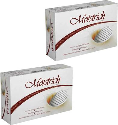 clowzac MOISTRICH SOAP FOR CREAMY & SOFT SMOOTH SKIN PACK OF