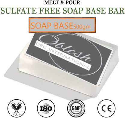 OBLESH A46Soap Base Bar For Soap Making Melt & Pour Glycerine Soap Base