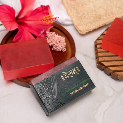 Desam Organics Hibiscus & Frangipani Handmade Organic Soap