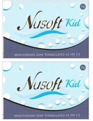 Nusoft NusoftKids Soap-2X75g
