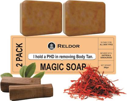 RELDOR Magic Soap Saffron Soap: The Key to Radiant Skin.