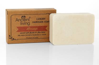 Ancient Living Orange Luxury Handmade Soap -100gm (set of 2)