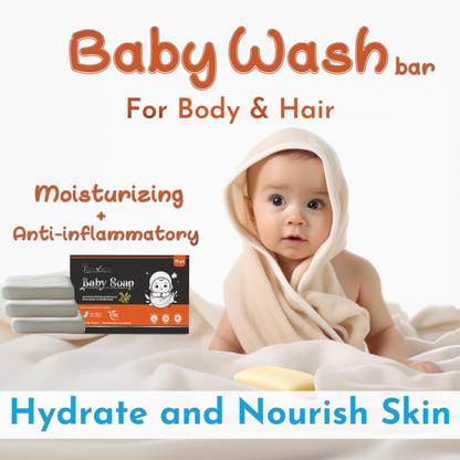 True Vibes Baby Soap | Shea Butter | Balanced Tear-Free | Gentle For Soft Skin