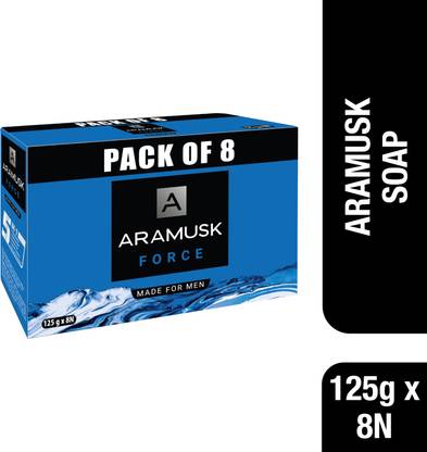 ARAMUSK by Wipro Force Moisturising Bathing Soap For Men With Refreshing Cool Feel