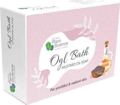 Atrimed Plant Science Oyl Bath Mustard Oil Soap | For Youthful & Radiant Skin