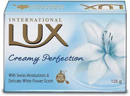 LUX International Creamy Perfection Soap Bar 125 g X 2U