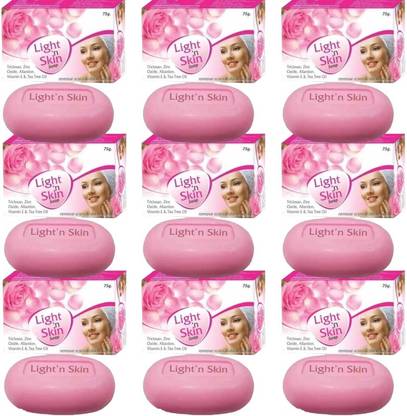 light n skin SOAP PACK OF 9