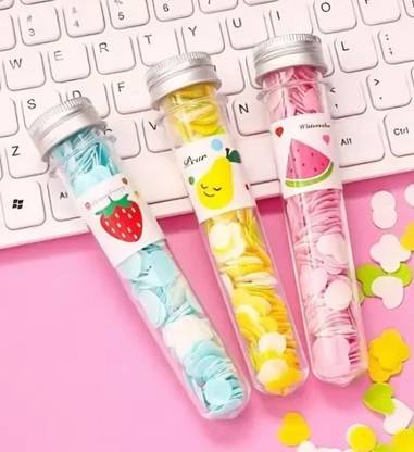 BIFRRUTANT TRADERS Travel Soft Paper Soap Flower Design Tube Shape Bottle