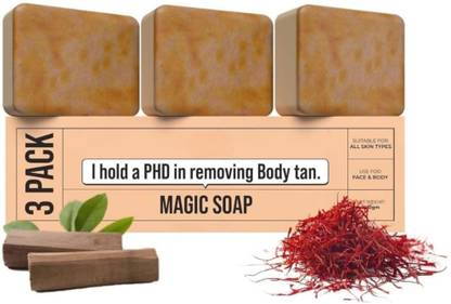 FORMAX Ghar magic soap tan removal soap detan soap for smooth skin