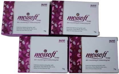 Aurelderma moisoft Skin nourishing & moisturizing Bar