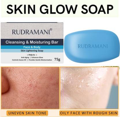 Rudramani Pure Natural Skincare Kojic Skin Whitening Soap