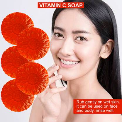CHITAKSH Peanut Passion Vitamin C Bathing Bar (100GM) (PACK OF 5)