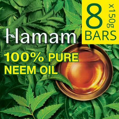 HAMAM With 100% Pure Neem oil Soap Bar