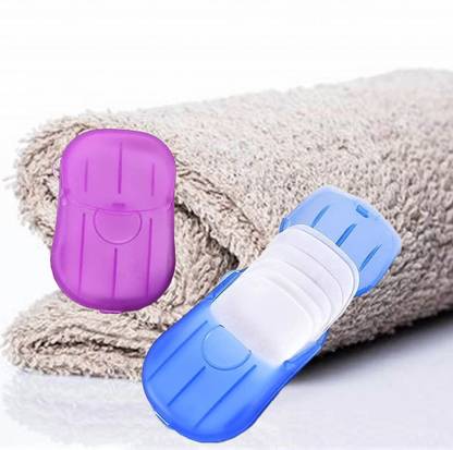Mallade On the Go Paper Soap Pocket Size Strips for Personal Hygiene
