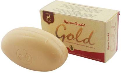 MYSORE SANDAL GOLD SOAP (PACK OF 6X125)