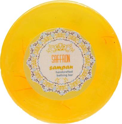 Sampan Saffron Aloe Vera Glycerine Soap