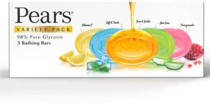 Pears Variety Pack Bathing Bar with 98% Pure Glycerine