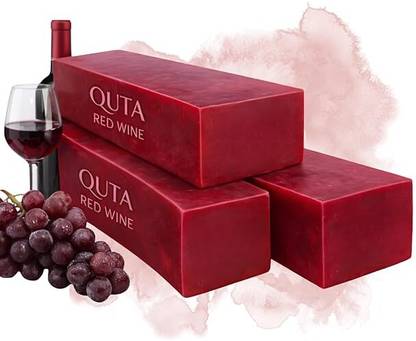 QUTA Red Wine Melt and Pour Soap Base