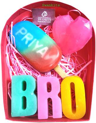 Swankits Rakhi Soap Hamper for Brothers/ Kids/Men