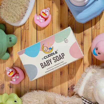 GO CUDDLE Little Baby Soap SoftNest Goodness Baby Soap Enriched with Organic Vitamin E,