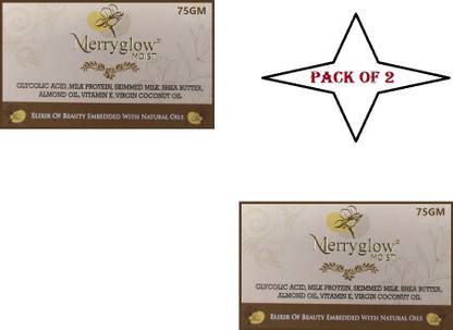 merryglow Moist Soap (PACK OF 75GM*2)