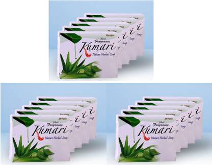 KHADI FRAGRANCE KUMARI SOAP - Pack of 15
